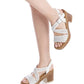 Xti - Women's Refresh Block Heel Platform Sandals