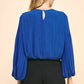 Pinch - Karson Pleated Top