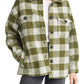 AllSaints Fenix Check Wool Blend Shirt Jacket