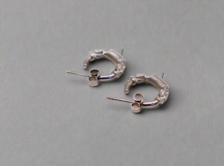 Italian Sterling Silver Petite Hoop Earrings