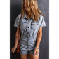 Aapparella - Texas Short Sleeve Denim Romper
