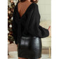 1 The Woman - Bow Back Knit Sweater