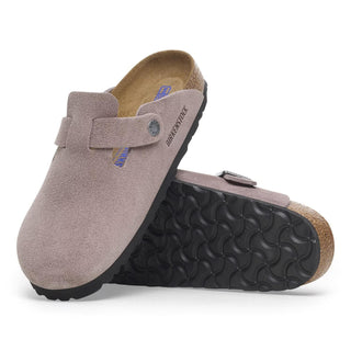 Birkenstock - Women's Boston Soft Footbed Suede Clogs