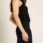 Project Social T - In Your Head Ruched Front Sweater Tank Top
