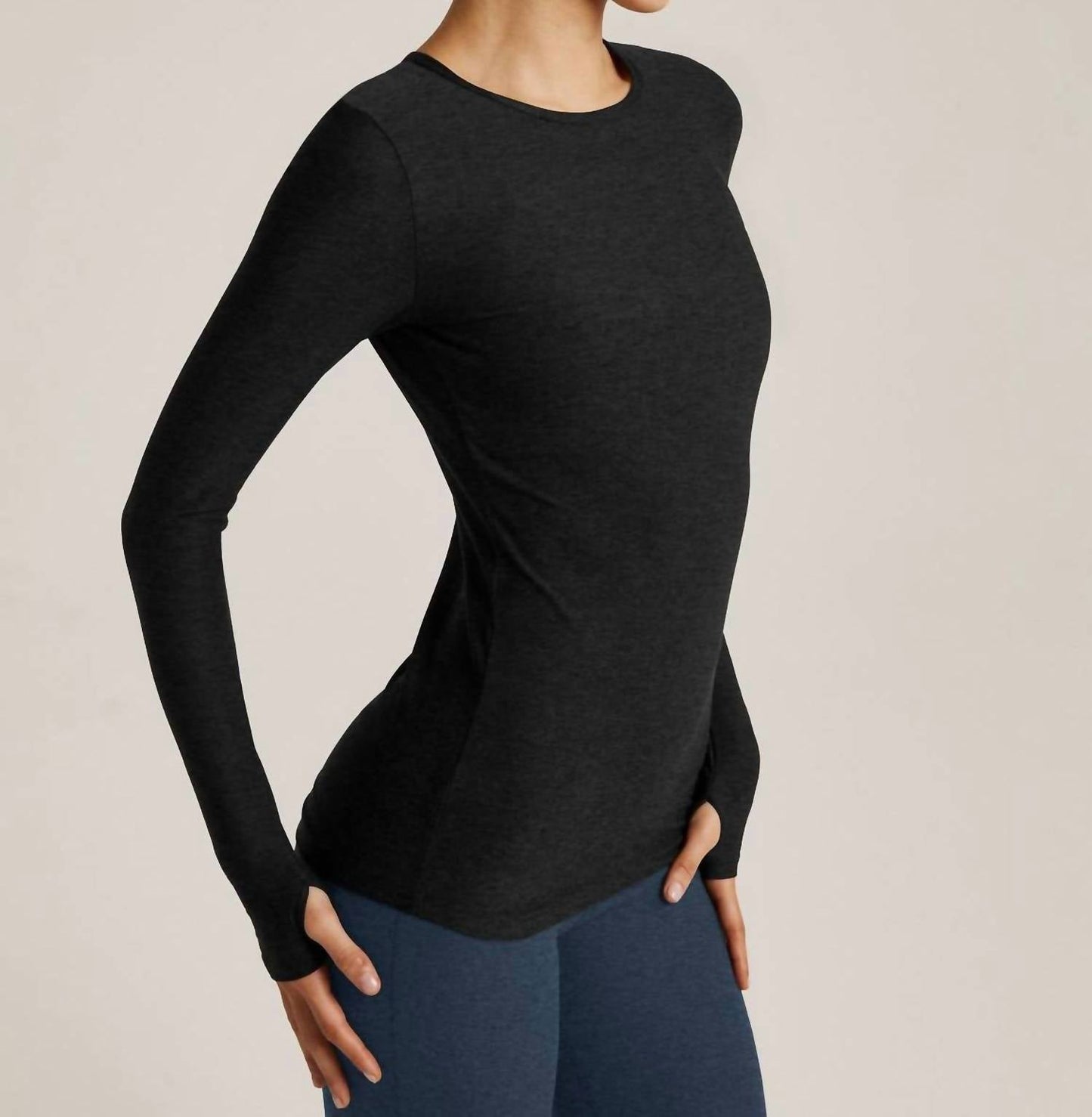 Beyond Yoga - Featherweight Classic Crew Pullover