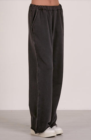 Elan - Elastic Waist Band Wide Leg Pants
