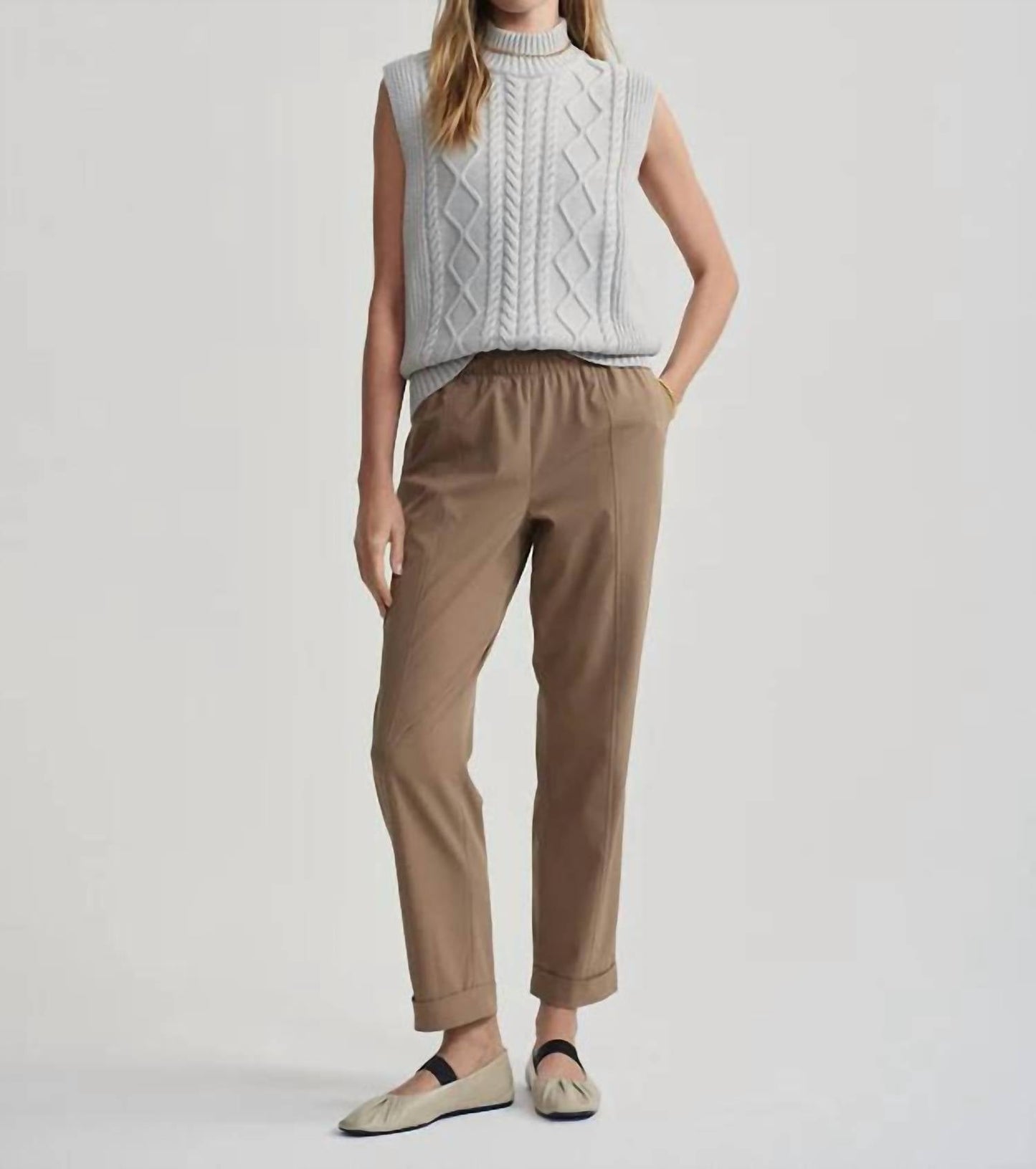 Varley - Joilette Roll Neck Vest