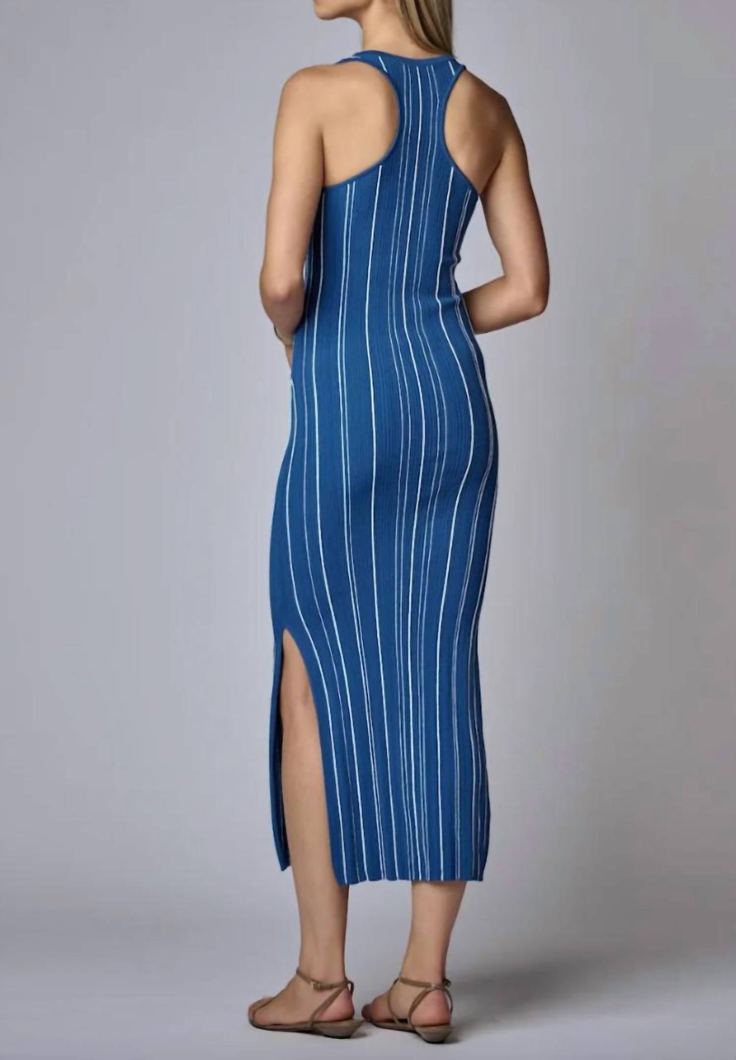 Hevron - Rose Knit Midio Dress