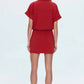 Pistola - Blythe Short Sleeve Shirt Mini Dress