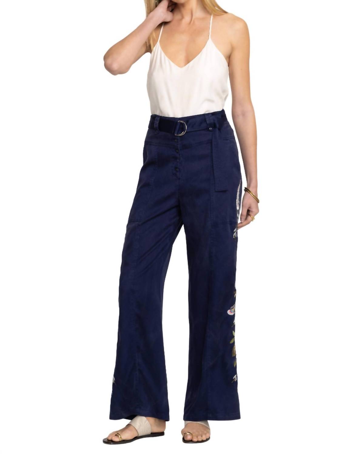 Johnny Was - Emika Belted Wide Leg Pant