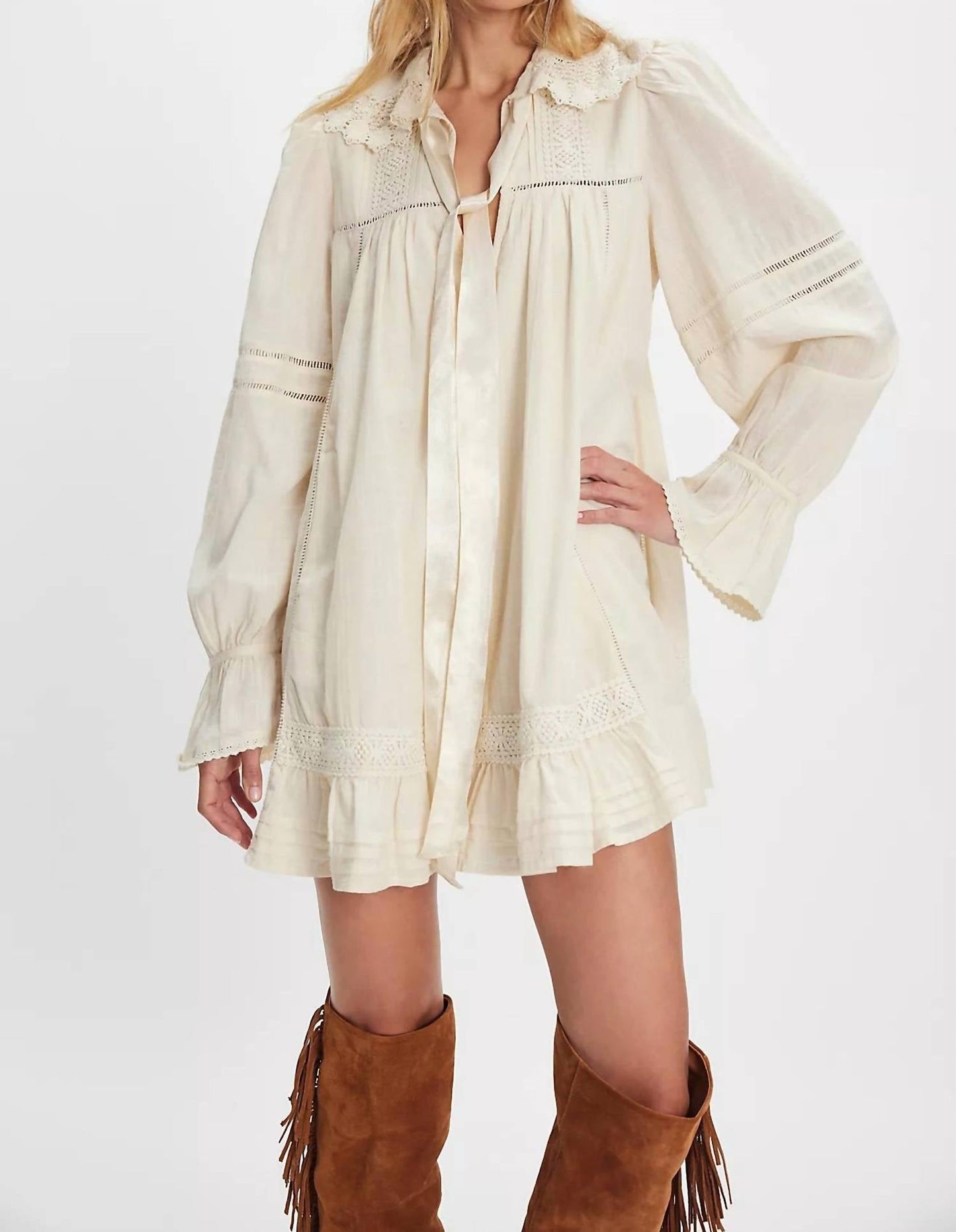 Free People - Tea Time Mini Dress