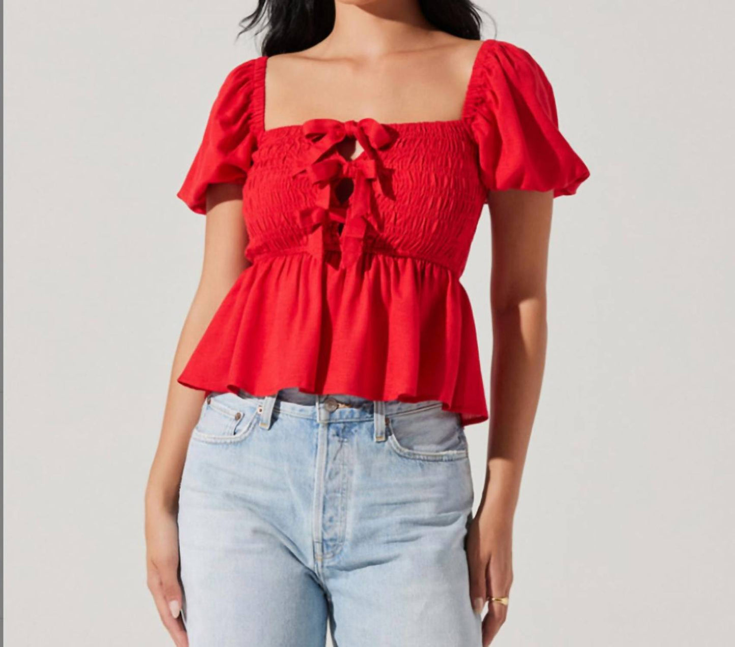 Astr - Darlene Bow Top