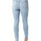 Judy Blue - Mid Rise Tummy Control Destroy Skinny Jeans
