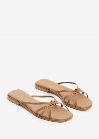 Flattered - Women's Mimosa Leather Strappy Sandals