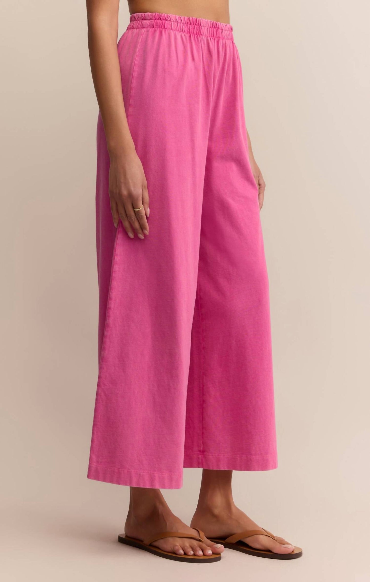 Z Supply - Scout Jersey Crop Flare Pants