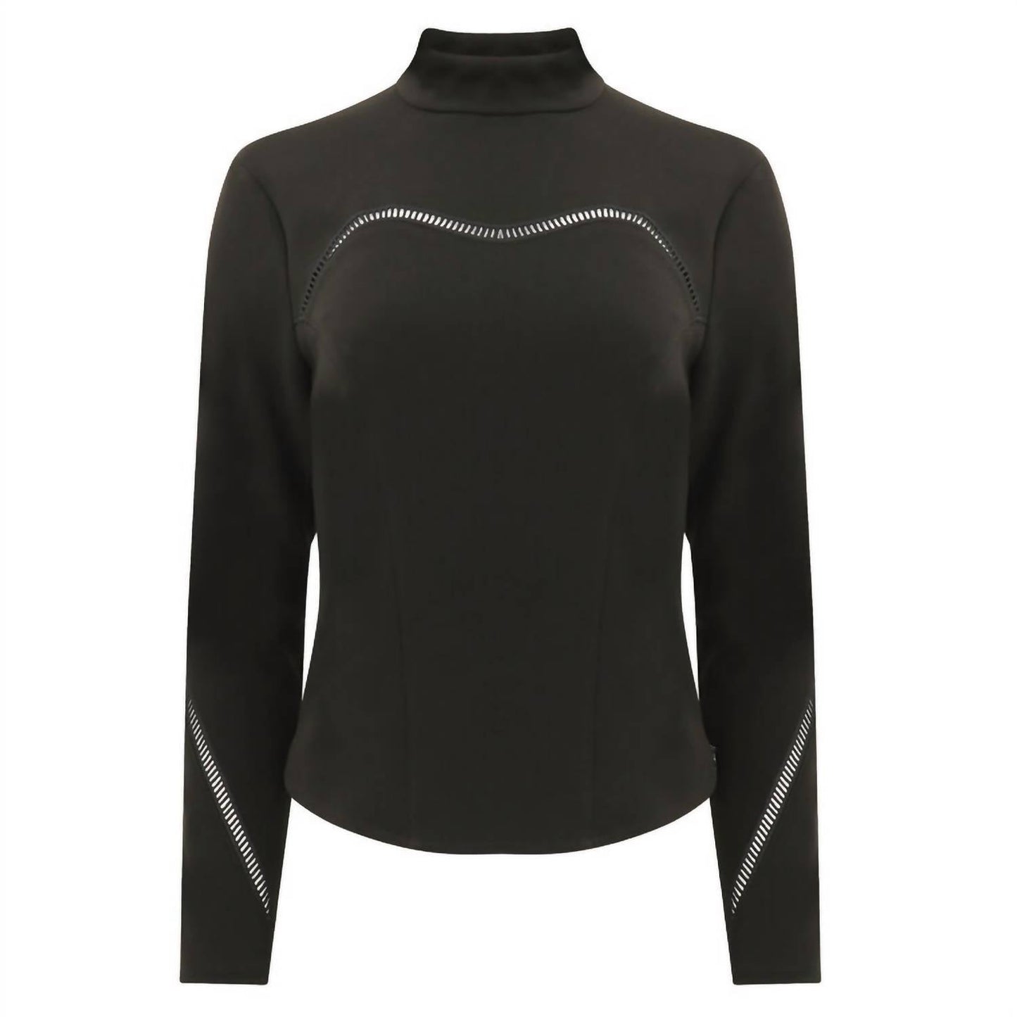 A.L.C. - Holly Open-stitch Long Sleeve Top