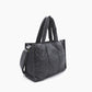 Like Dreams - Women's Kiara Quilted Puffer Heart-embossed Tote Bag