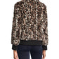 Johnny Was - Leopard Faux Fur Bomber Jacket