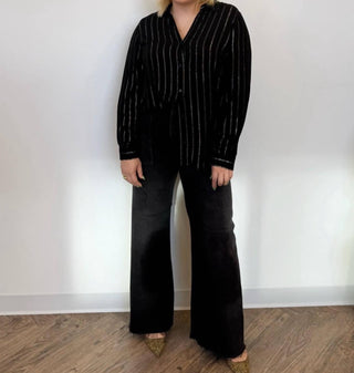 Pistola - Jhett High Rise Wide Leg Denim Jean