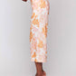 Charlie B - Printed Linen Blend Cropped Pull-on Pants