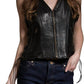 Lesa Collection - Cowhide Leather Braided Vest