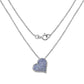 2.98 Carat Genuine Tanzanite .925 Sterling Silver Pendant