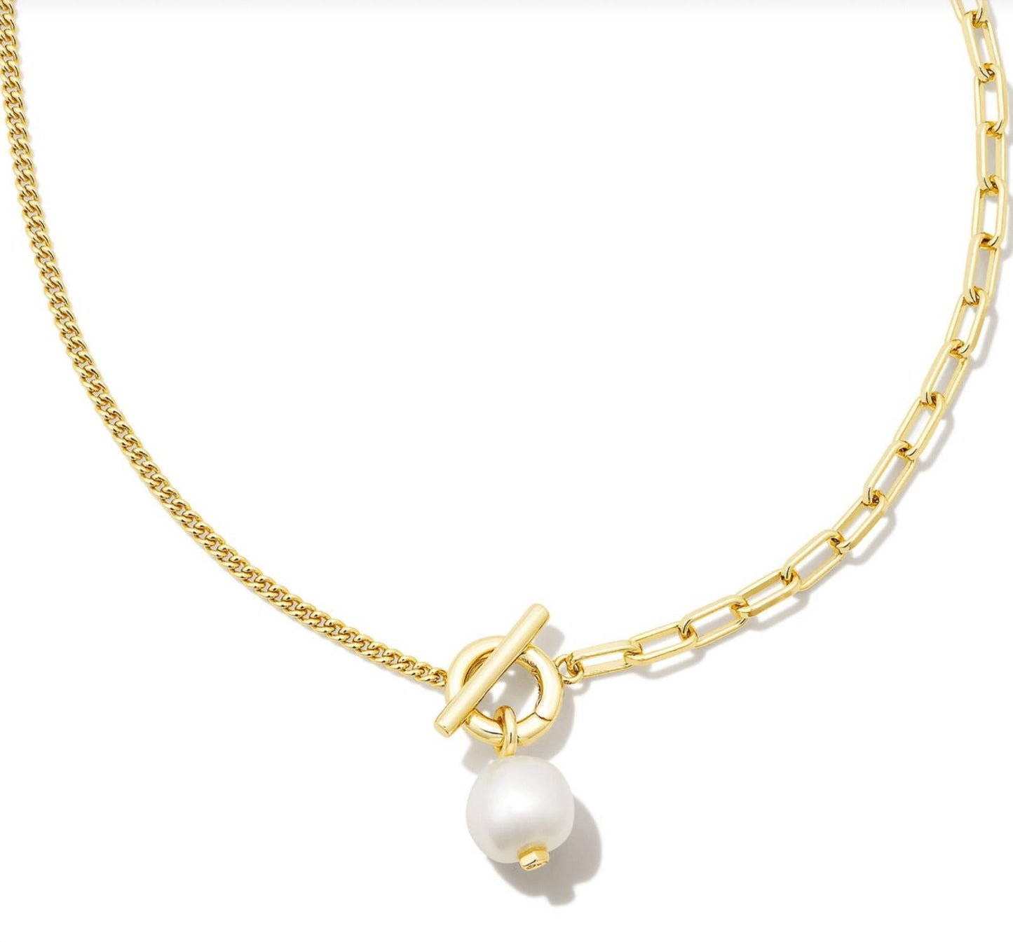 Kendra Scott - Leighton Pearl Chain Necklace