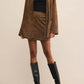 Z Supply - Ciera Suede Mini Skirt