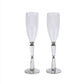 Creative Gifts International - Facet Toasting Flutes Set
