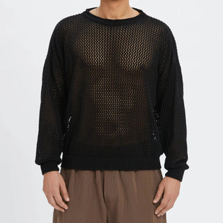 S.K. Manor Hill - Open Knit Sweater