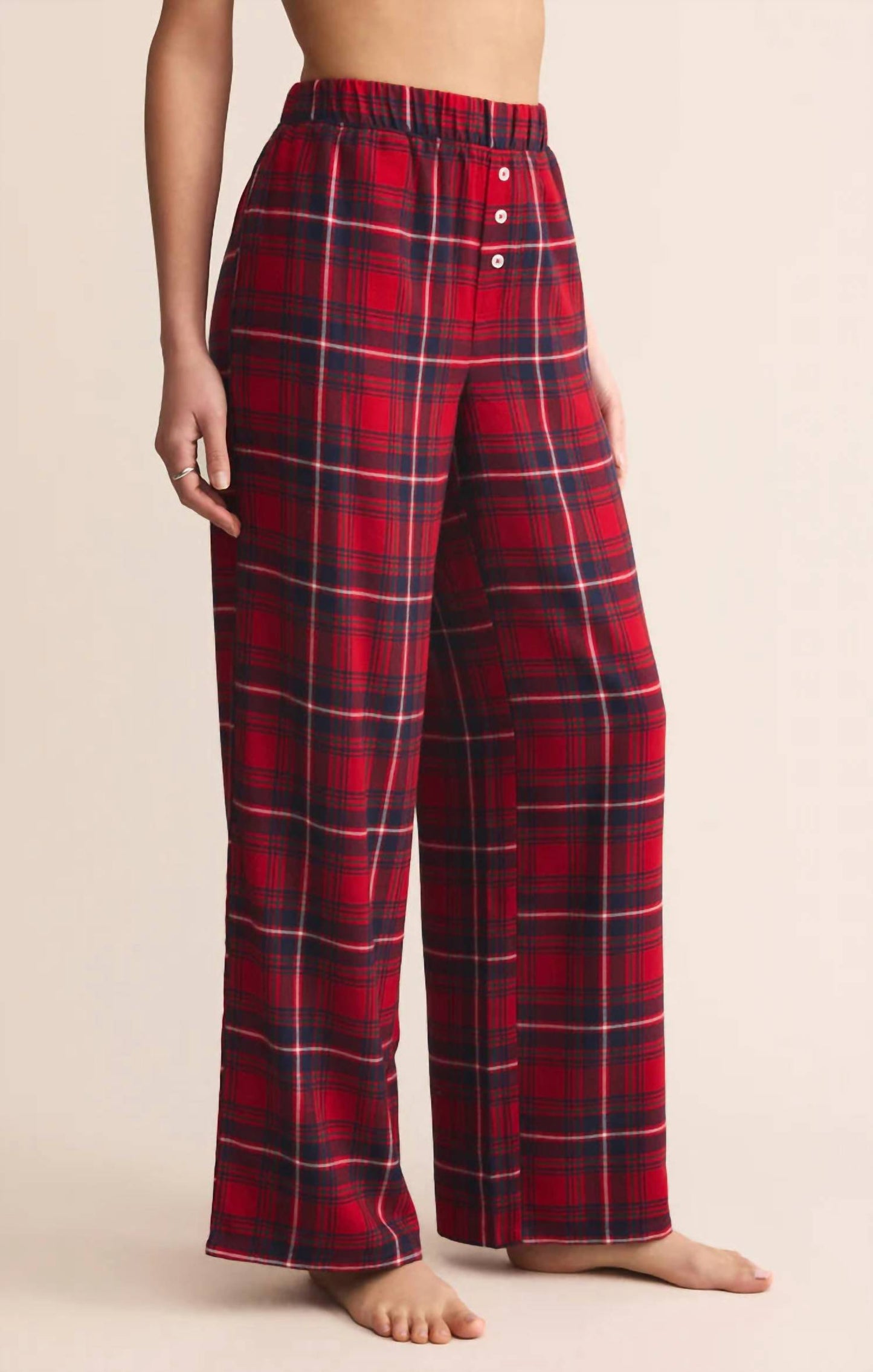 Z Supply - Hangout Plaid Lounge Pant