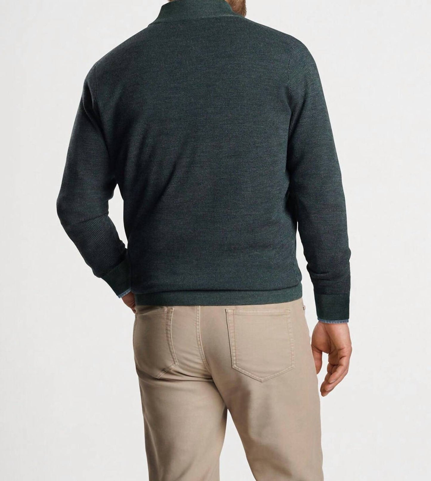 Peter Millar - Breaker Birdseye Quarter-zip Sweater