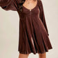 Hem & Thread - Shayla Velvet Mini Dress
