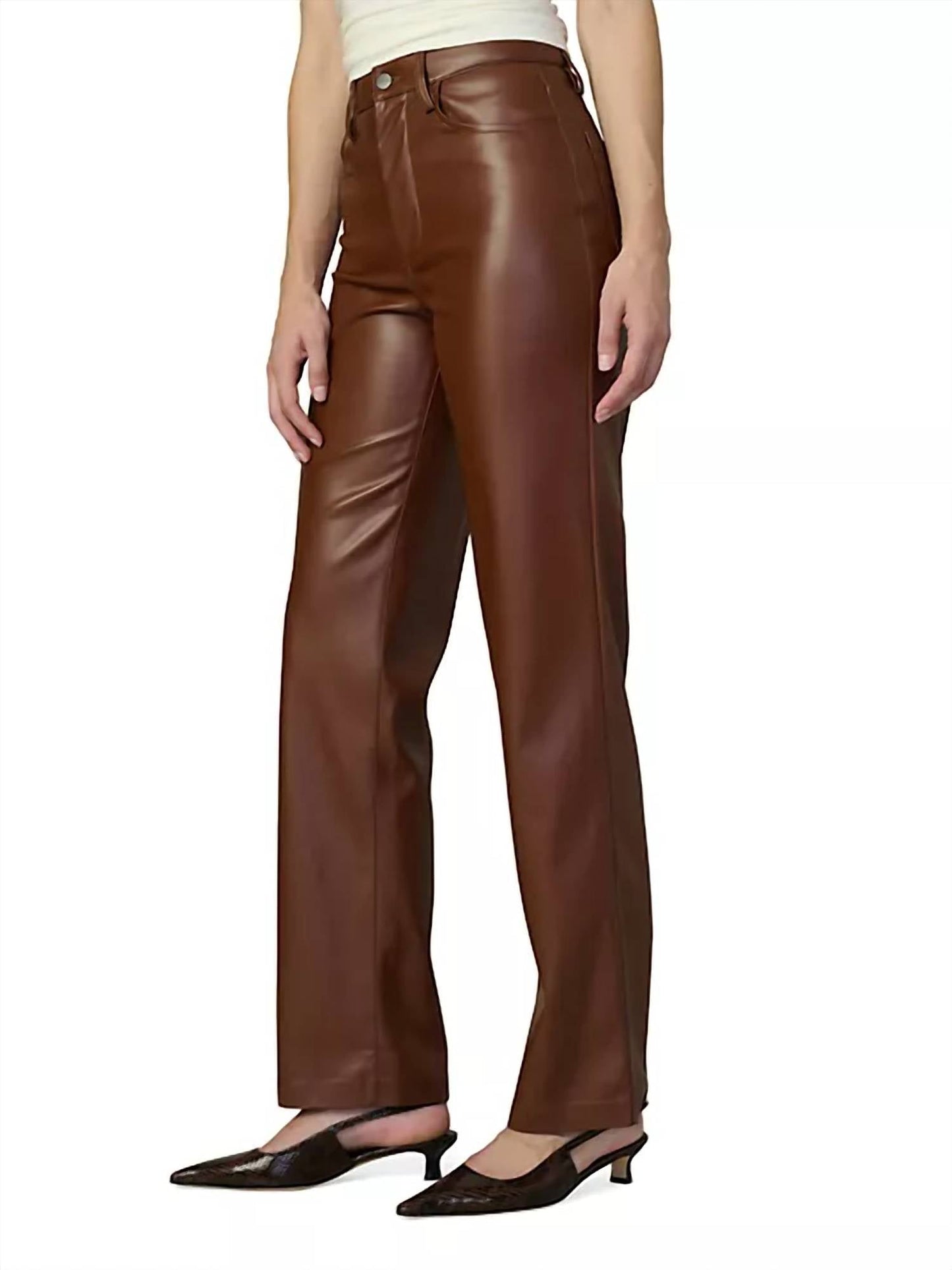 Joe'S Jeans - The Margot Vegan Leather Jeans
