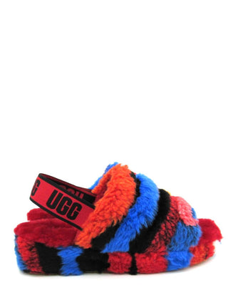 Ugg - Women's Fluff Yeah Cali Collage Slides