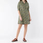 Ann Mashburn - Elbow-Sleeve Frill Dress