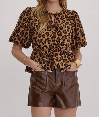 Entro - Camel Bow Top