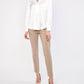 Joseph Ribkoff - Notched Collar Satin Blouse