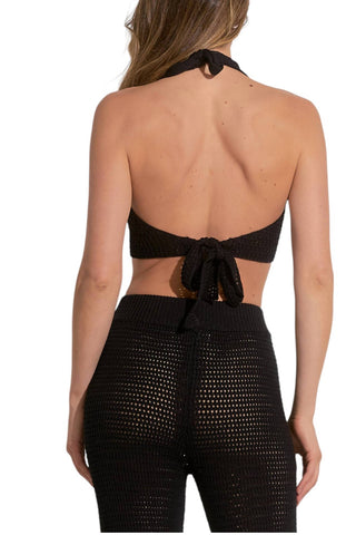 Elan - Halter Crop Top