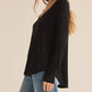 Z Supply - Ribbed Henley V-neck Top