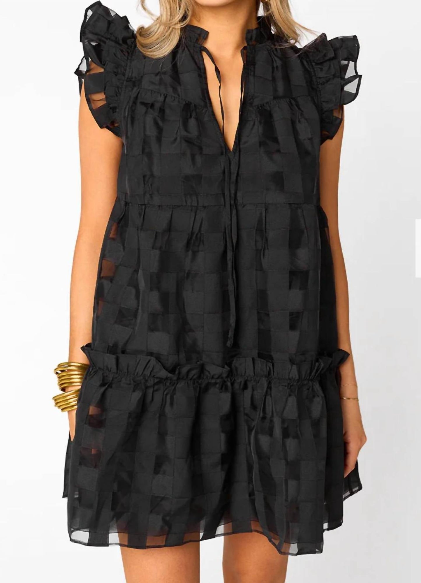 Buddylove - Aubrey Ruffle Short Dress