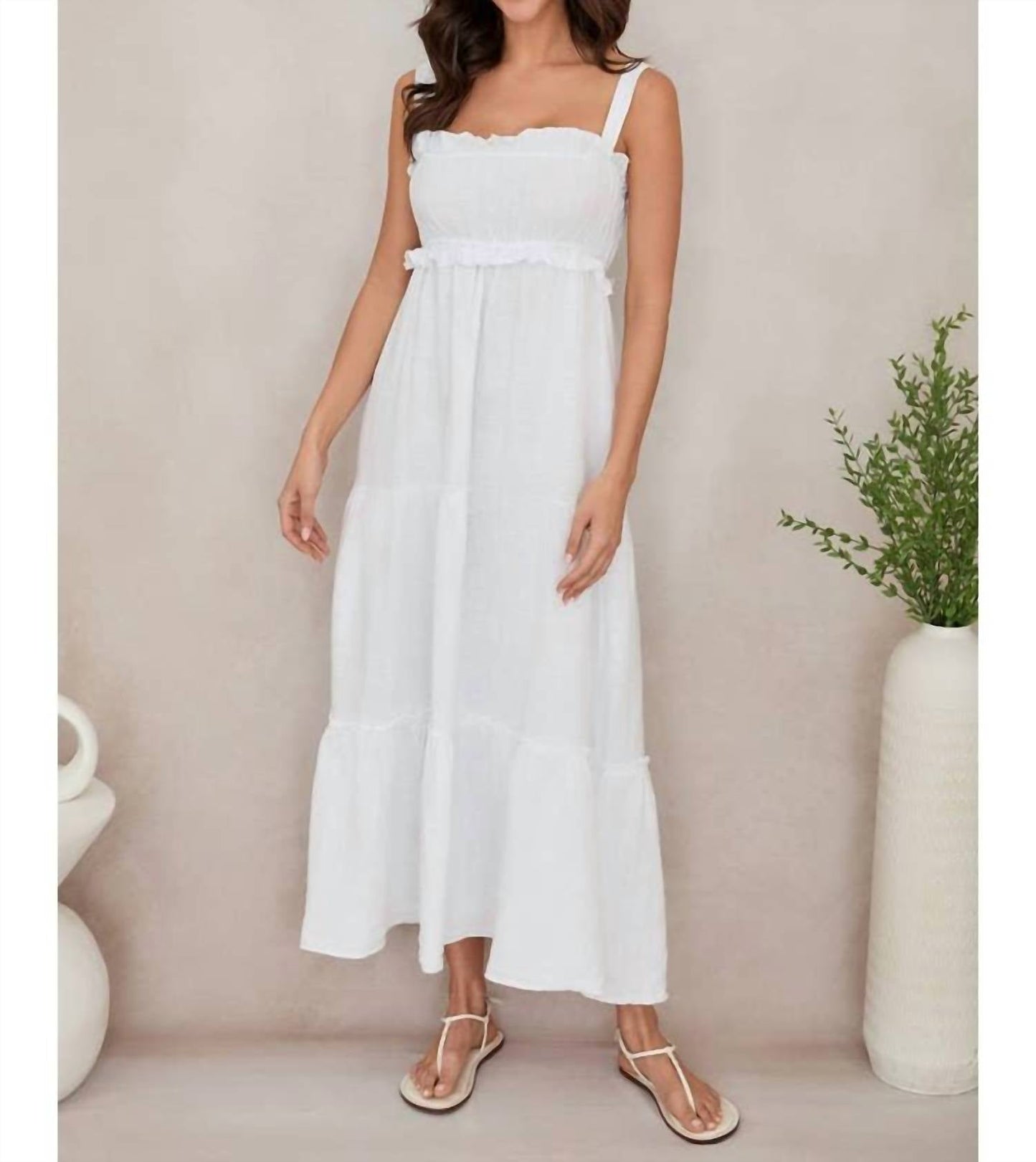 Milio Milano - Tiered midi dress
