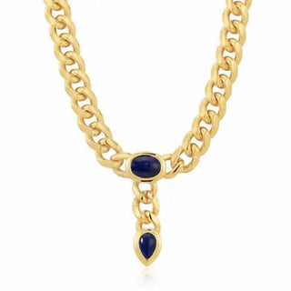 Luv Aj - Women's The Lapis Lariat Necklace