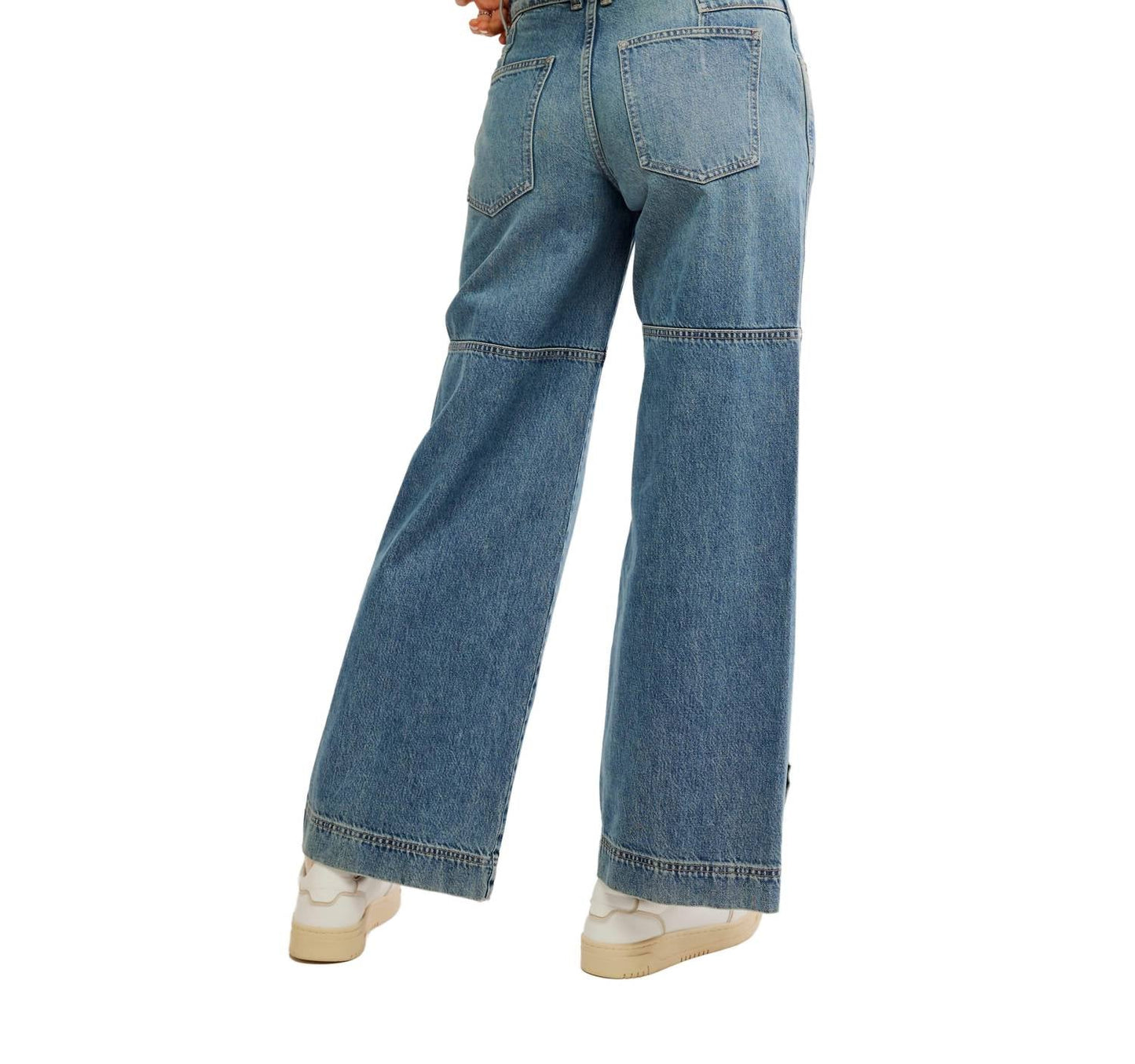 Free People - Benji Relaxed Wide Leg Jeans