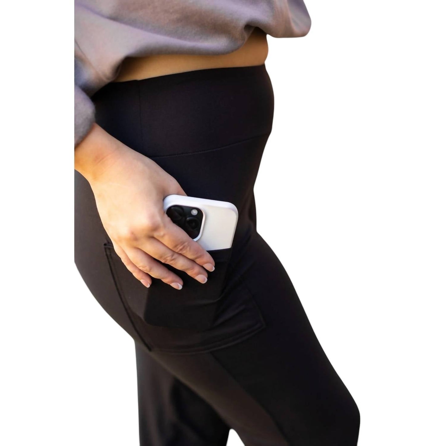 Julia Rose - Madison Straight Leg Leggings with Pockets