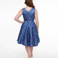 Dolly And Dotty - Grace Peacock Pleated Bust Dress