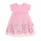 Sweet Wink - Ghost Sequin Halloween Short Sleeve Tutu Dress