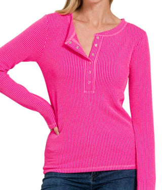 Zenana - Favorite Textured Top