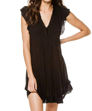 Poupette St Barth - Sasha Lace Trimmed Mini Dress