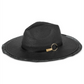 Vince Camuto Men's Ring Panama Hat Black Size Regular